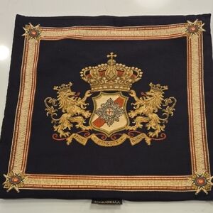 Black and Gold Decorative Pillow Cover ADORABELLA